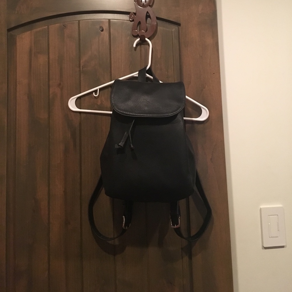 Forever 21 Black Drawstring Backpack