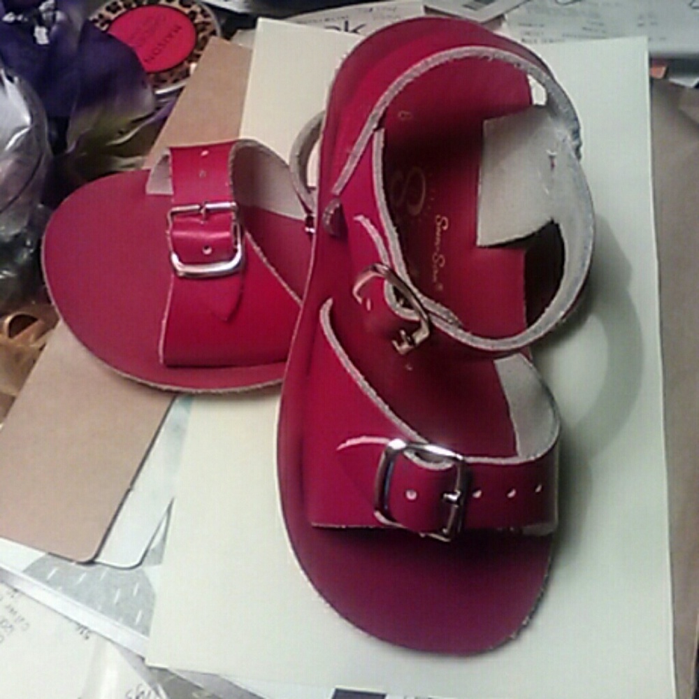 Salt water sandals for toddlers