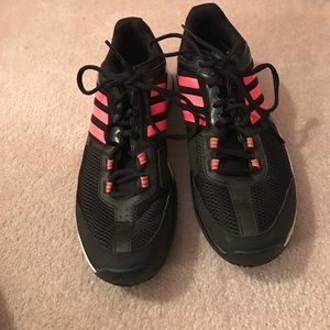 Black adidas shoes! Size 9