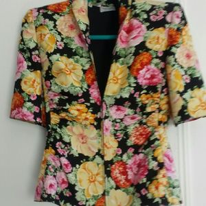 Valentino boutique pants and jacket floral