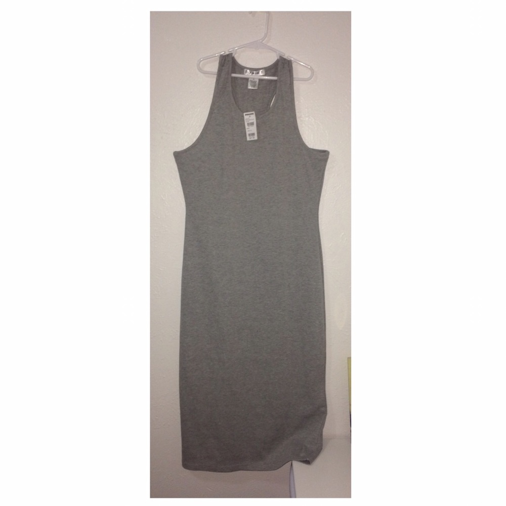 Ribbed tank dress