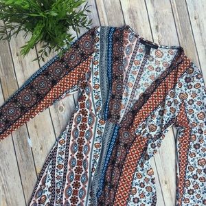 Forever 21 maxi tribal print dress