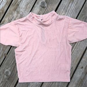 🦄Velvet pink shirt 🦄