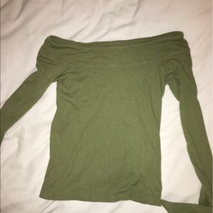 Hollister Off The Shoulder Top