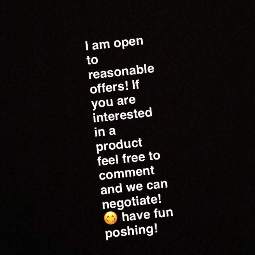 FOR ALL ITEMS!! MAKE OFFERS AND WE CAN NEGOTIATE.