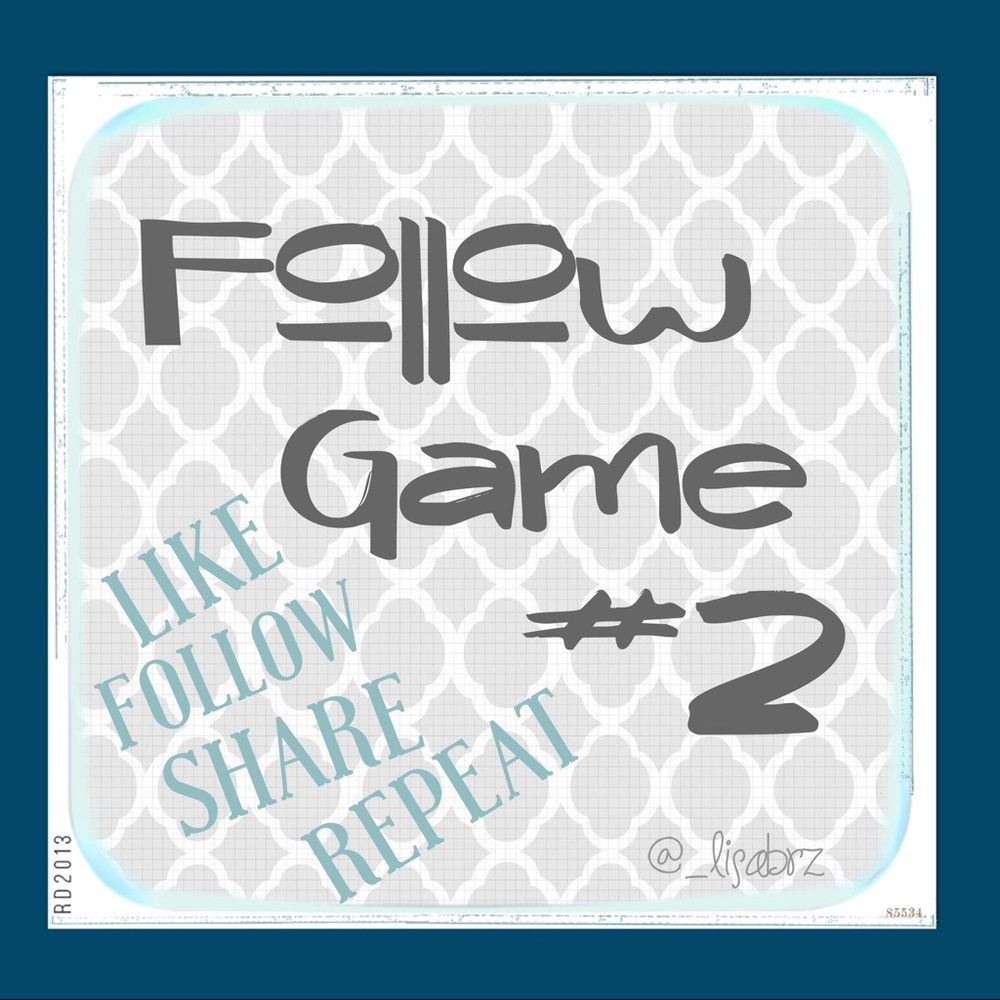 FOLLOW GAME #2! LET'S MAX THIS OUT!