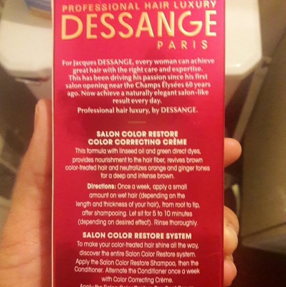 Hair color correcting shampoo *For Brunettes* - Picture 2 of 3