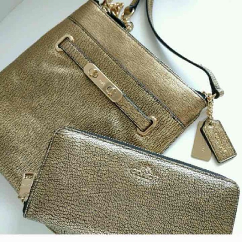Authentic Coach Purse and Wallet