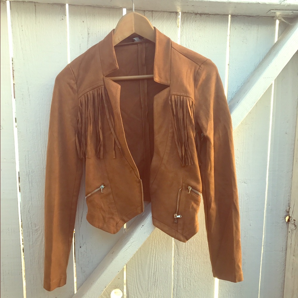 FASHION NOVA SUEDE JACKET