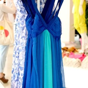 Beautiful Blue Maxi Dress