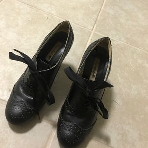 Black heels