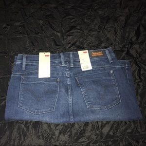 Dark Blue Levi's 512 Skirt size 9