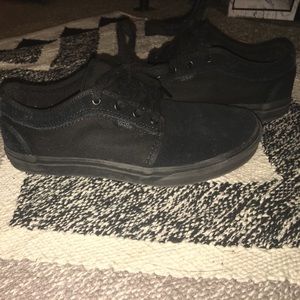 Vans Winston, all black, youth size 5.0