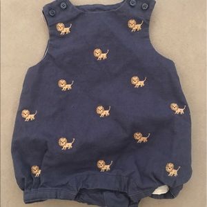 Janie and jack bubble with lions