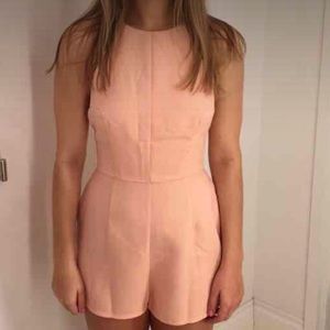 Peach Romper