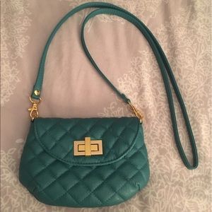 NEW Steve Madden Blue Quilt Crossbody
