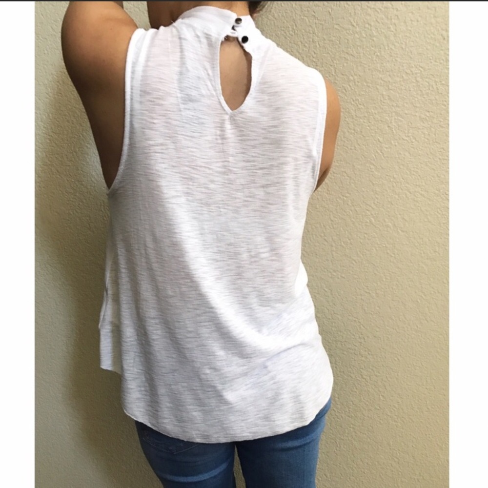 Choker Wrap Tee - Picture 2 of 6