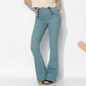 Bdg High Rise Sailor Flare Jean in Jacob Wash