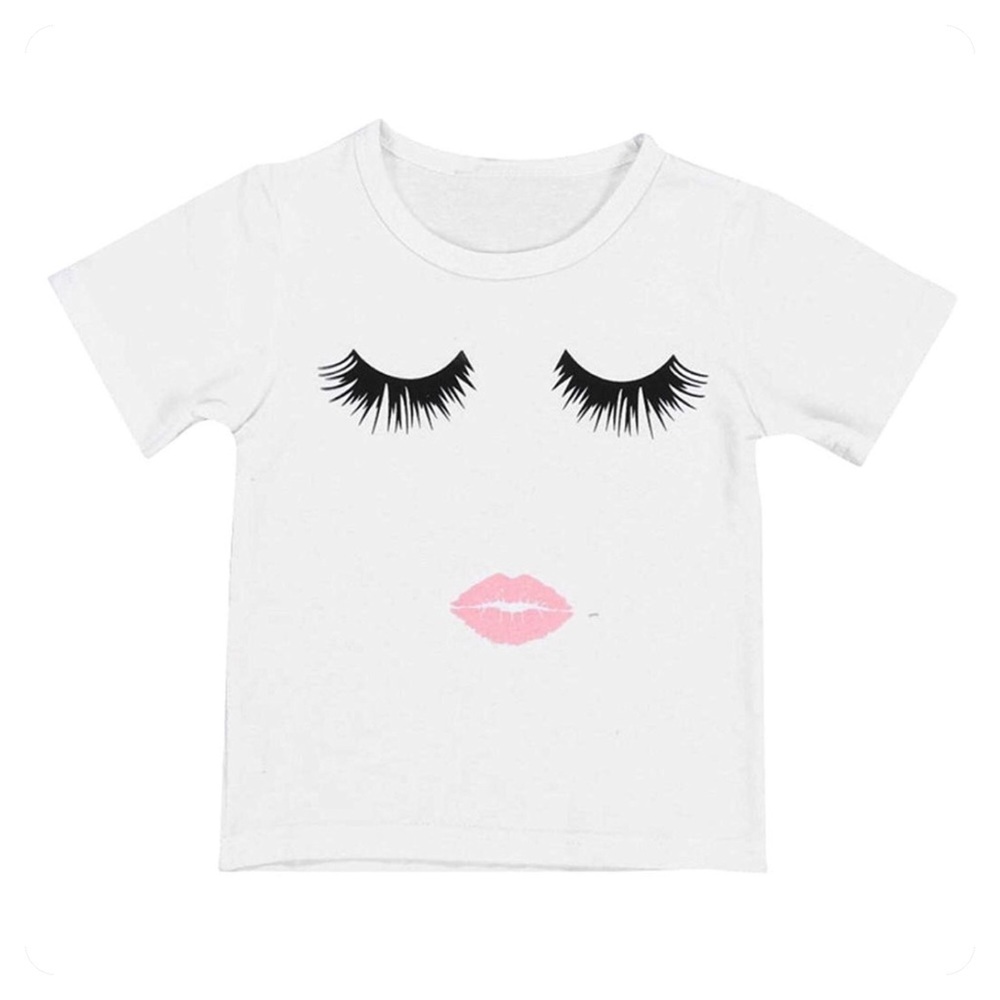 🆕 lips & lashes kids tee - Picture 2 of 4