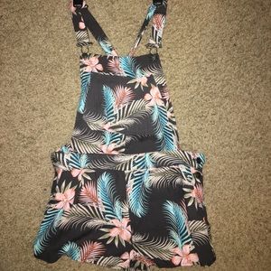 Bethany Mota short overalls