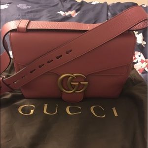 Gucci GG Marmont Leather Shoulder Bag