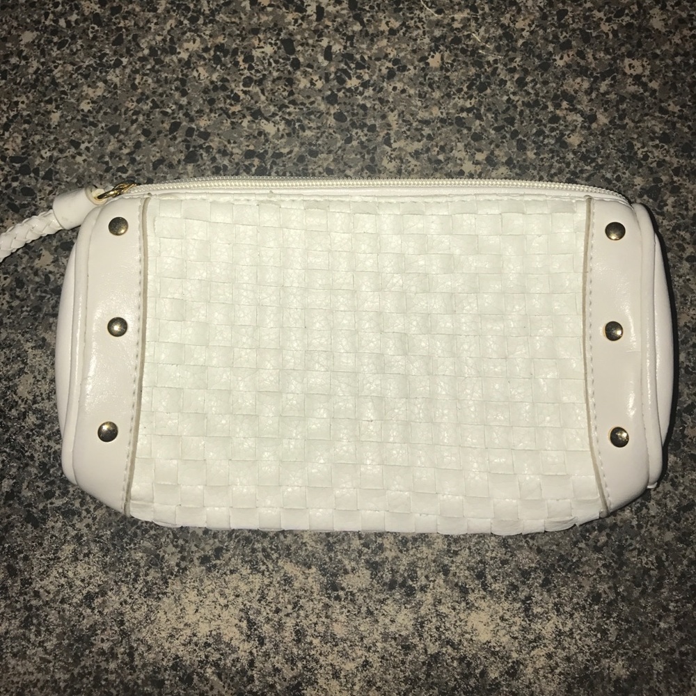 Cute white makeup case