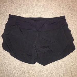 Lululemon speed shorts