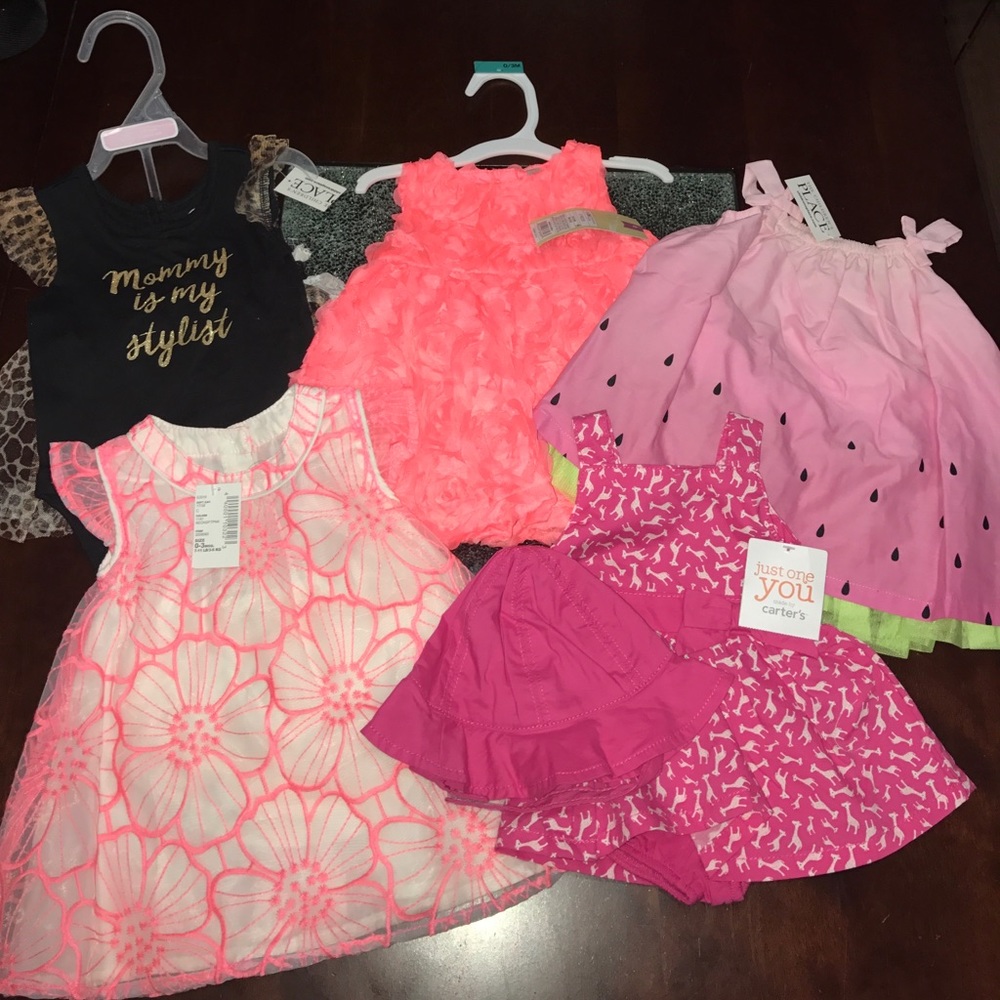 0-3 months brand new girls dresses - Picture 1 of 6