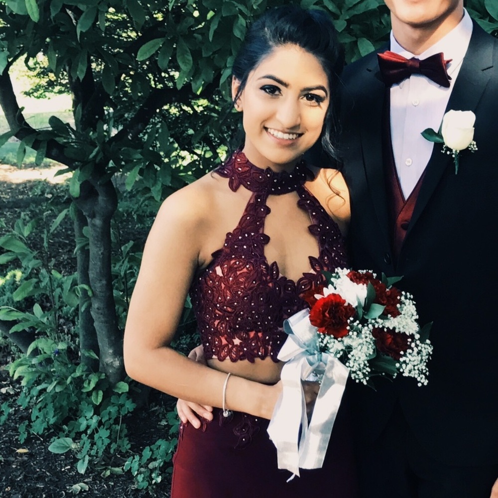 faviana prom dress
