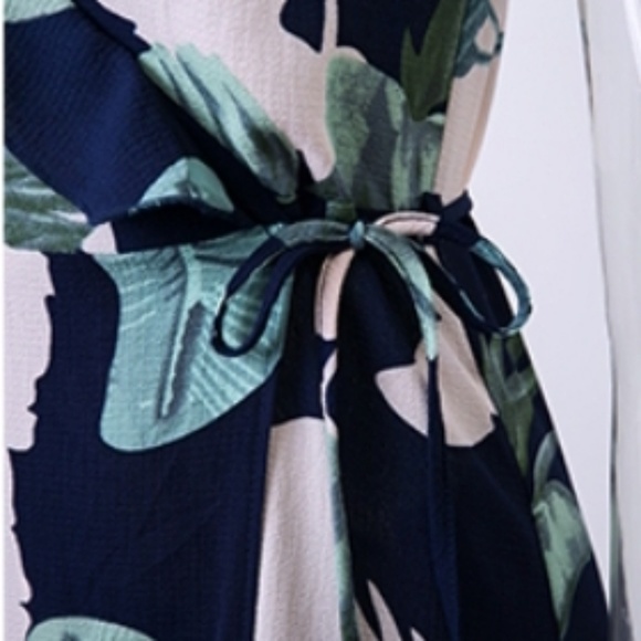 ⭕LAST ONE (SIZE: S) 5⭐ ⭕Blue Off Shoulder Dress - Picture 6 of 6