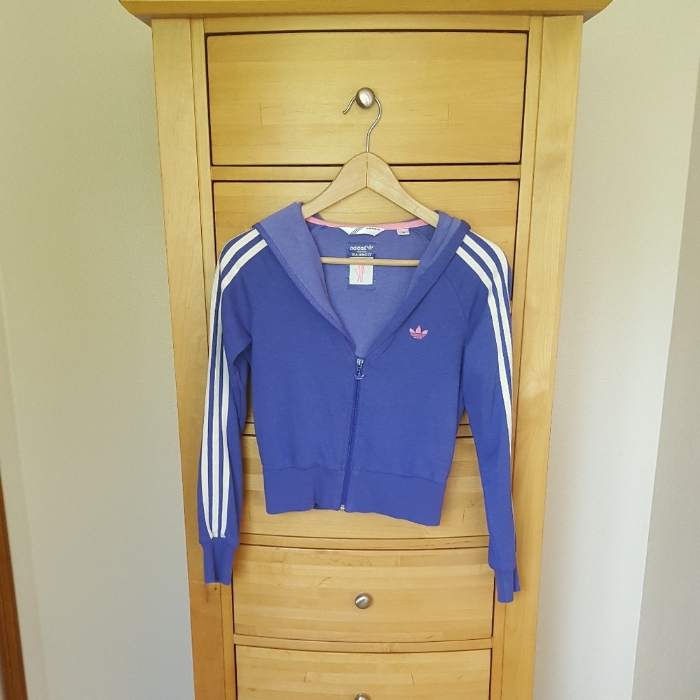 ADIDAS bamboo crop jacket