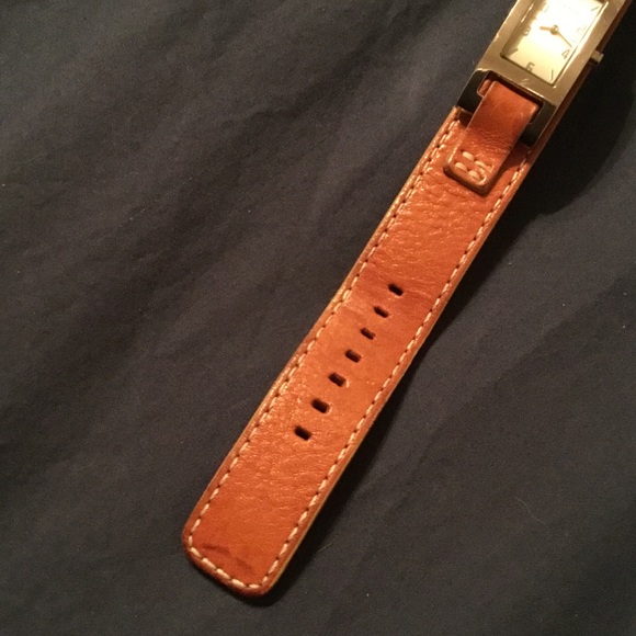 Ladies DKNY SS watch w/Lthr strap main image 6