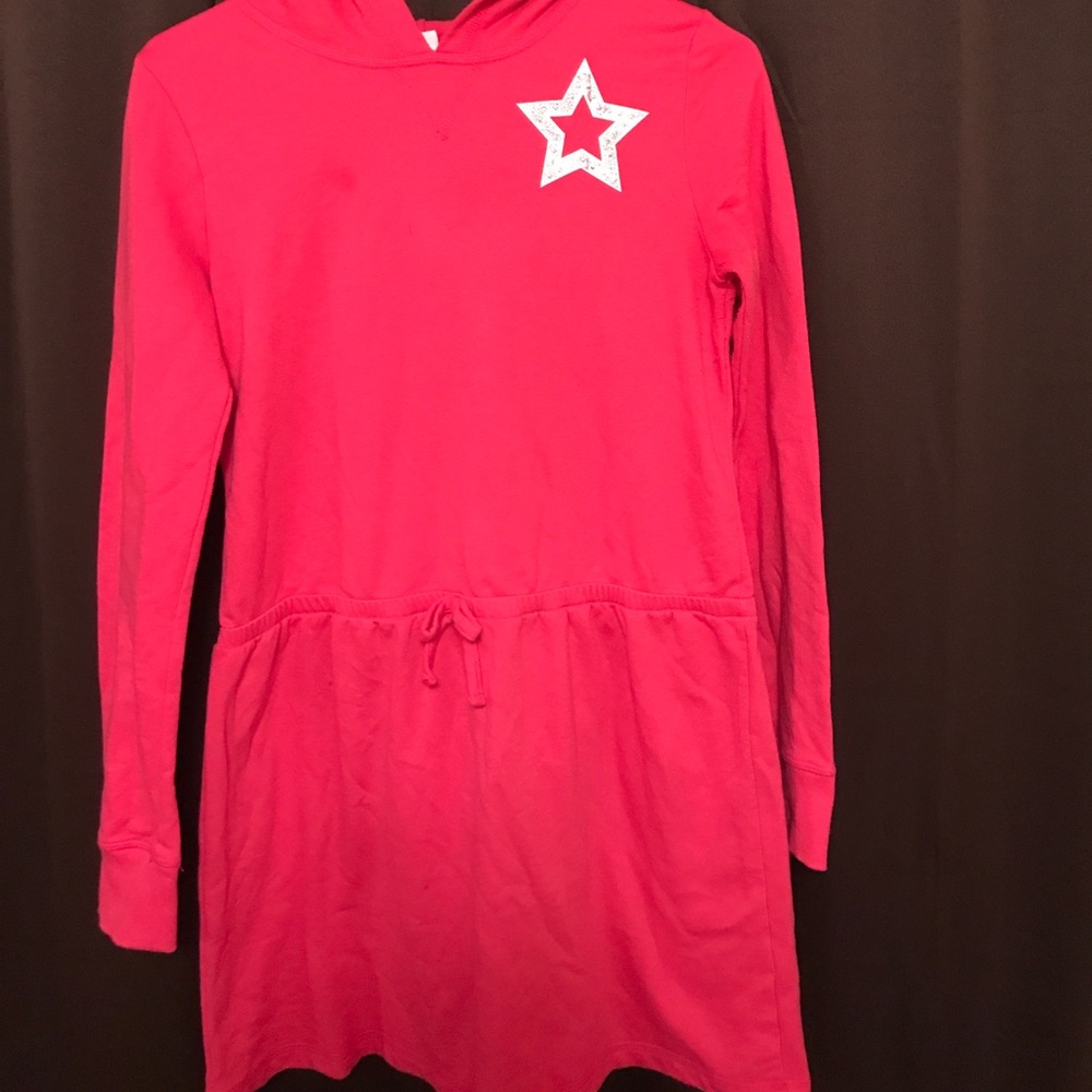 Pink Hooded Circo Sweater Dress