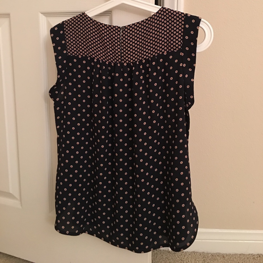 Loft Ruffle Printed Tank - Picture 3 of 4