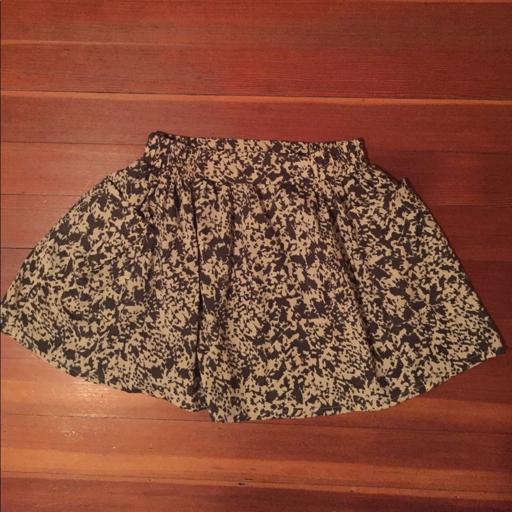 Boho mini skirt