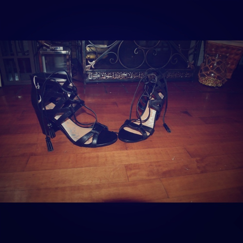 Black heels