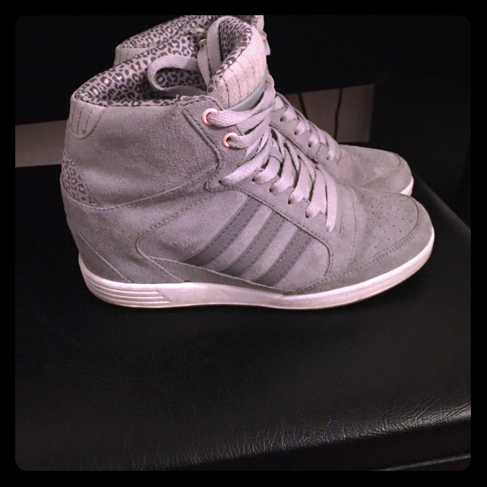 Adidas high cut sneakers neo Super wedge