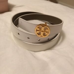 1" white reversible belt