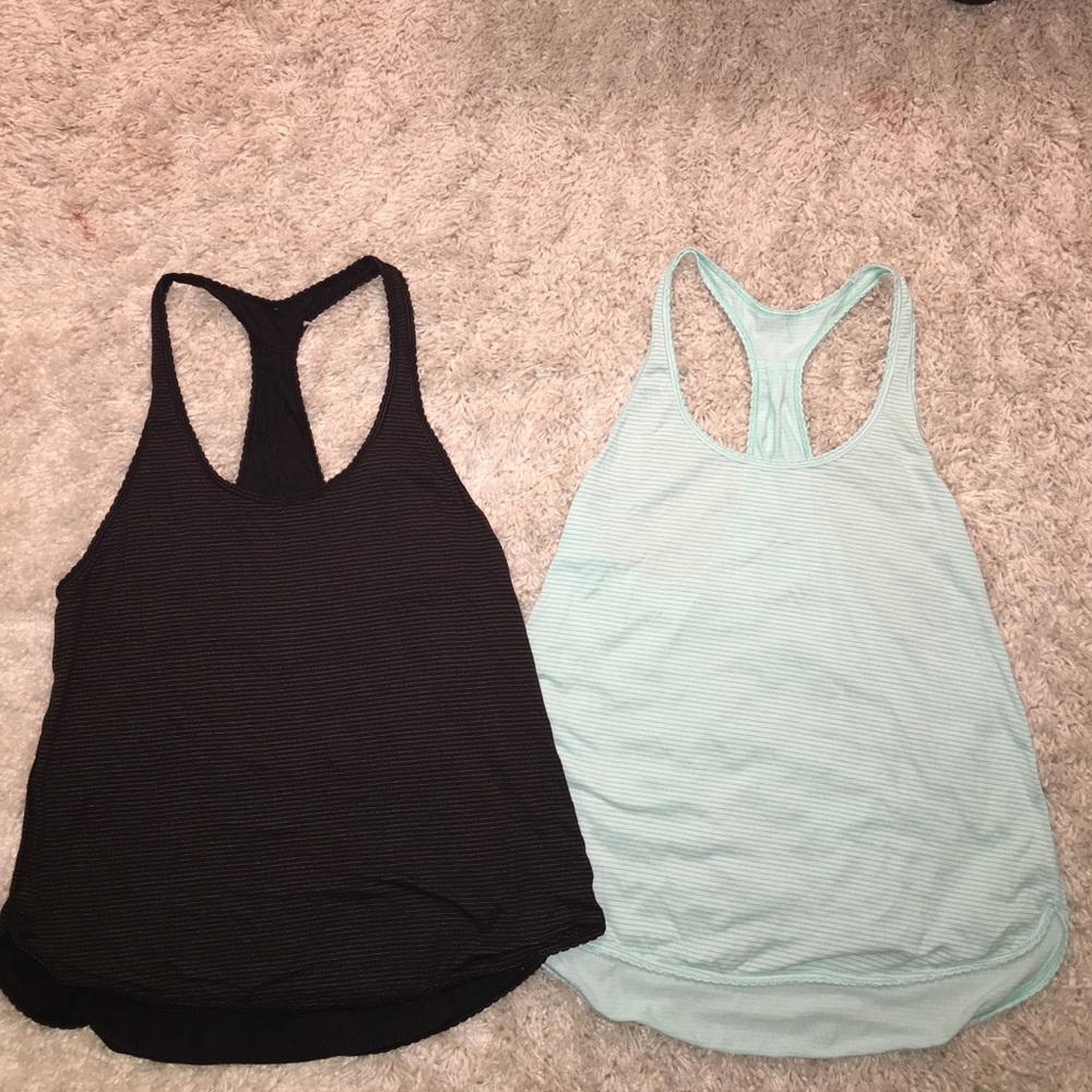 Lulu Lemon Loose Fitting Razor Back Tank. Size 8.