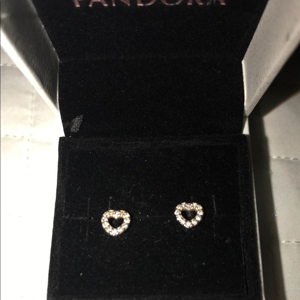 Pandora Be My Valentine Stud Earrings
