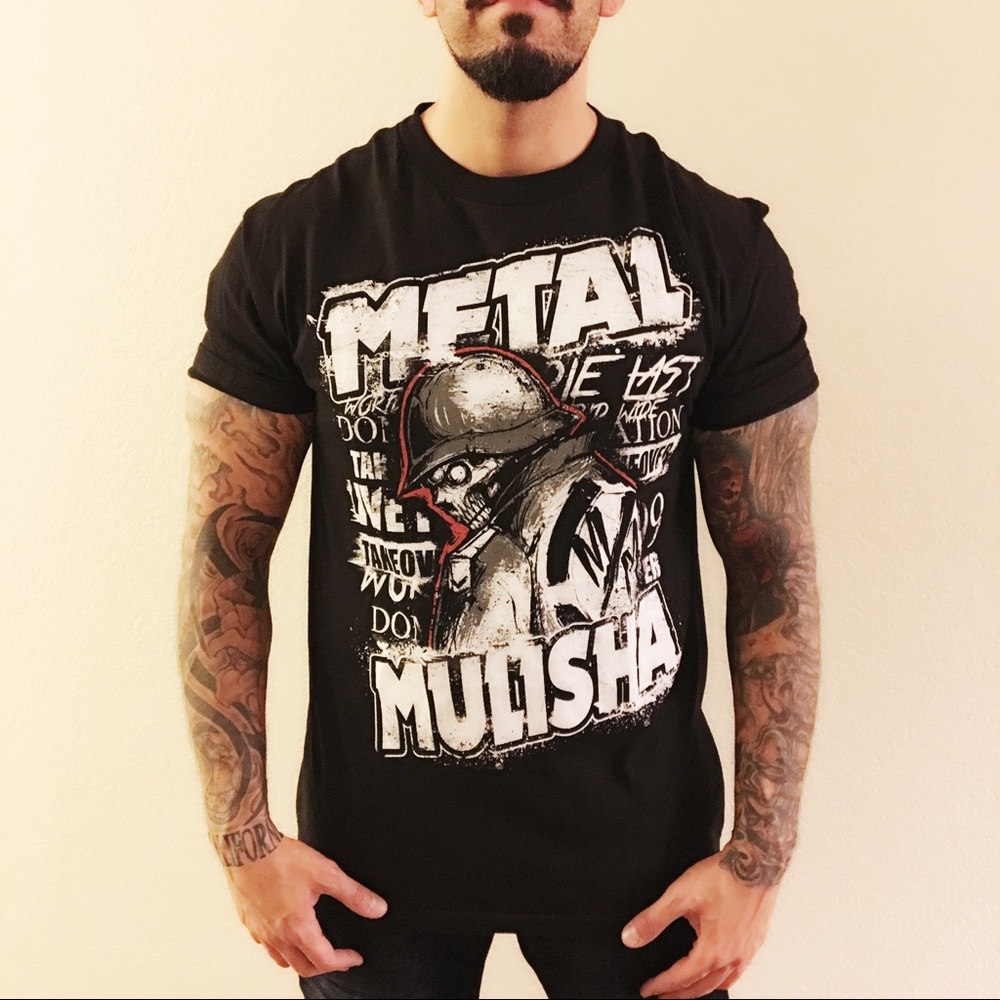 Metal Mulisha Men's Large Back T-Shirt