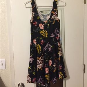 Floral print dress