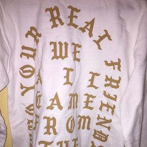 Kanye West pop-up shop sweatshirt