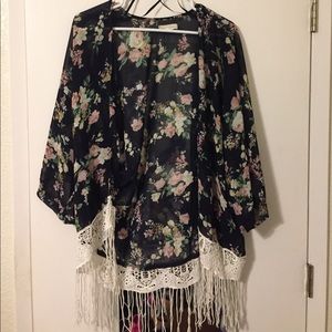 Floral kimono