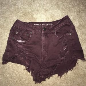 AE high waisted shorts