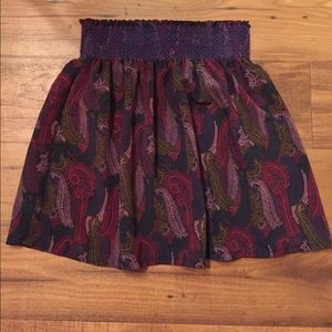 Kimchi Blue High Waist Stitched Skirt