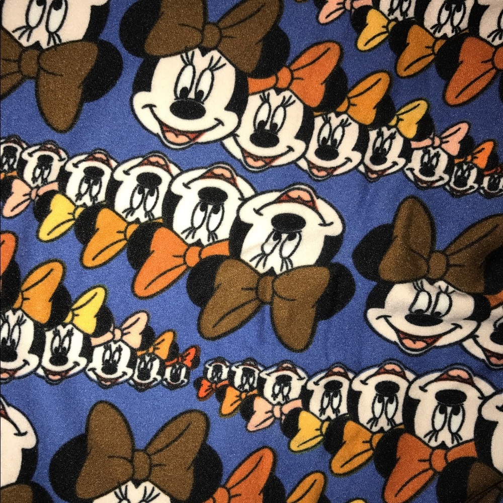 LuLaRoe Disney OS Minnie Leggings