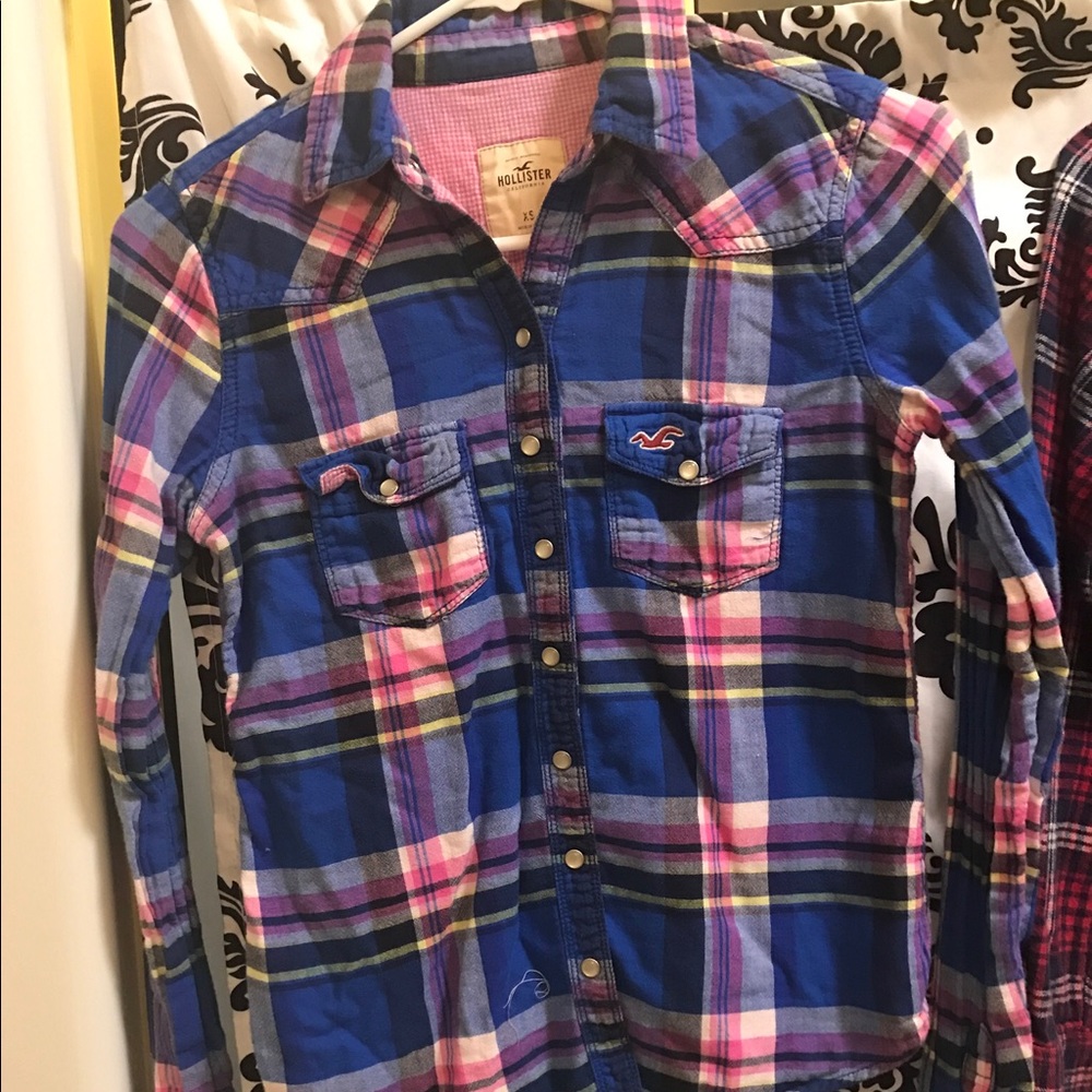 Xs Hollister flannel