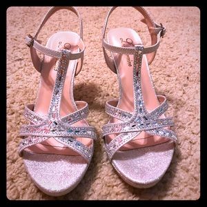 Sparkly heels