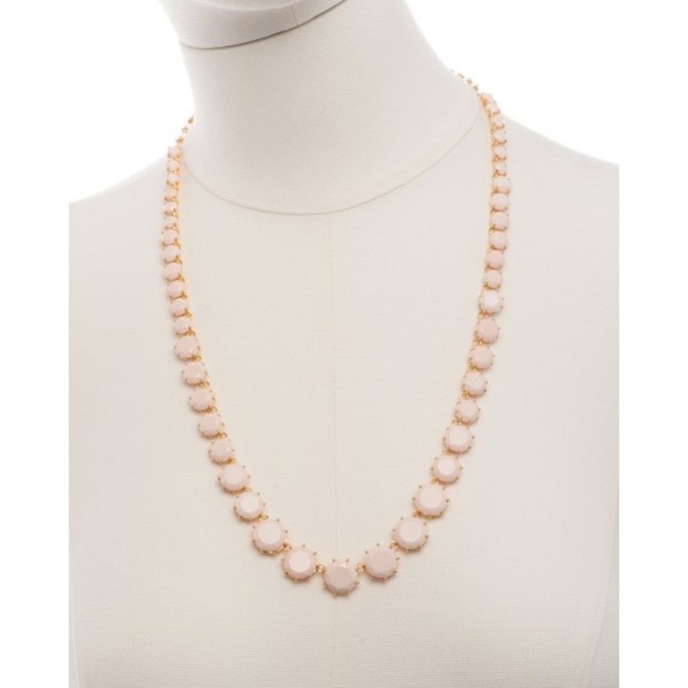 BRAND NEW-Les Nereides Round stone long necklace